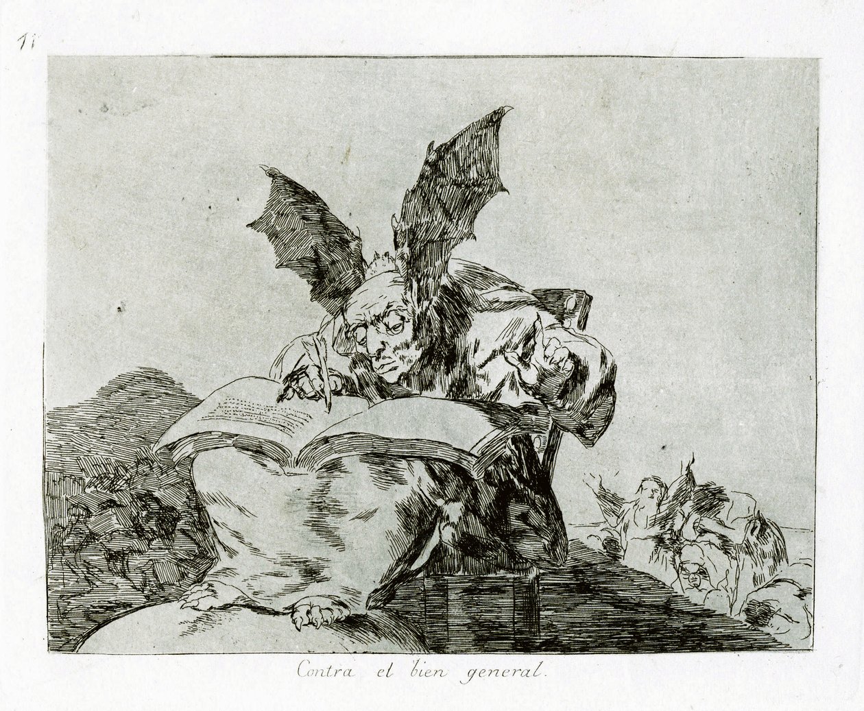 Proti obecnému dobru Proti obecnému dobru. Deska 71 z The Disasters of War od Francisco de Goya