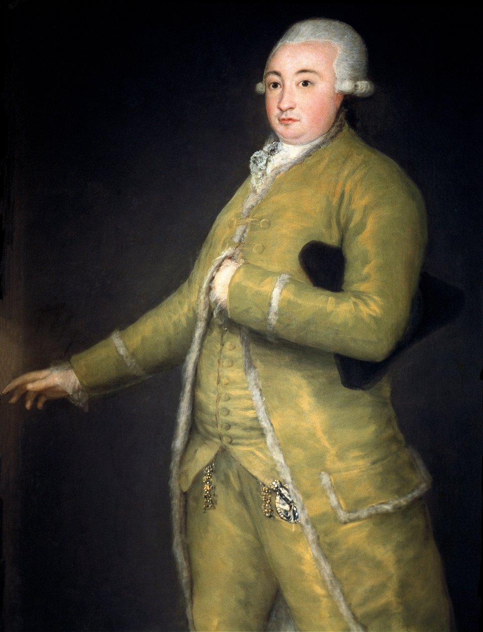Hrabě Francois de Cabarrus (Francis de Cabarrus od Francisco de Goya