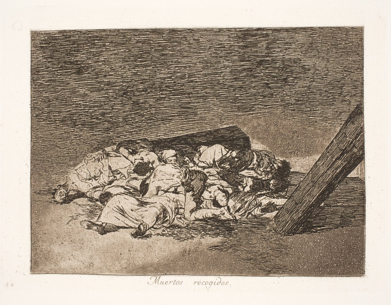 mrtvý (63) od Francisco de Goya