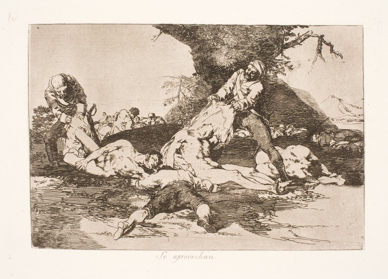 Vybavují se sami (16) od Francisco de Goya