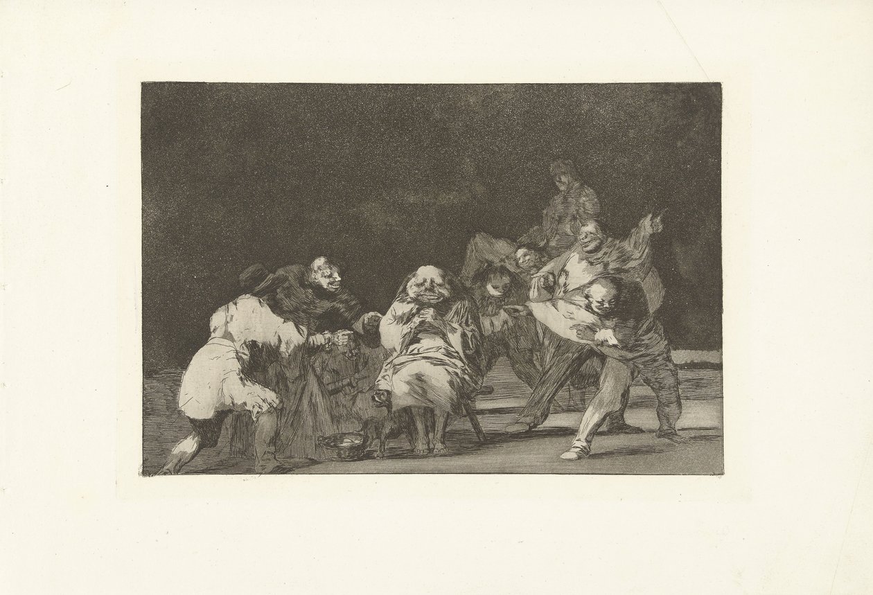 Ta loajalita La Lealtad Los Disparates (The follies) (název série) Los Proverbios (The Proverbs) (název série) od Francisco de Goya