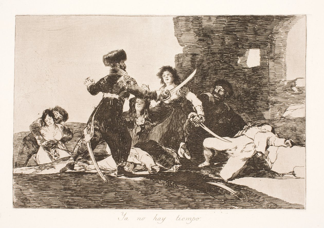 Už je pozdě (19) od Francisco de Goya