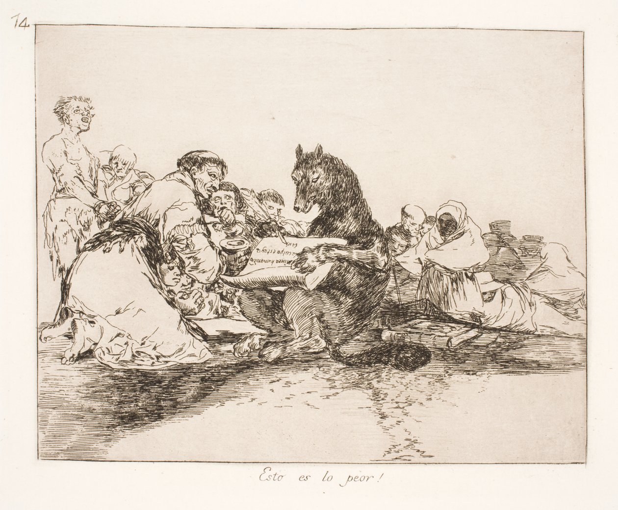 Ale je to horší (74) od Francisco de Goya