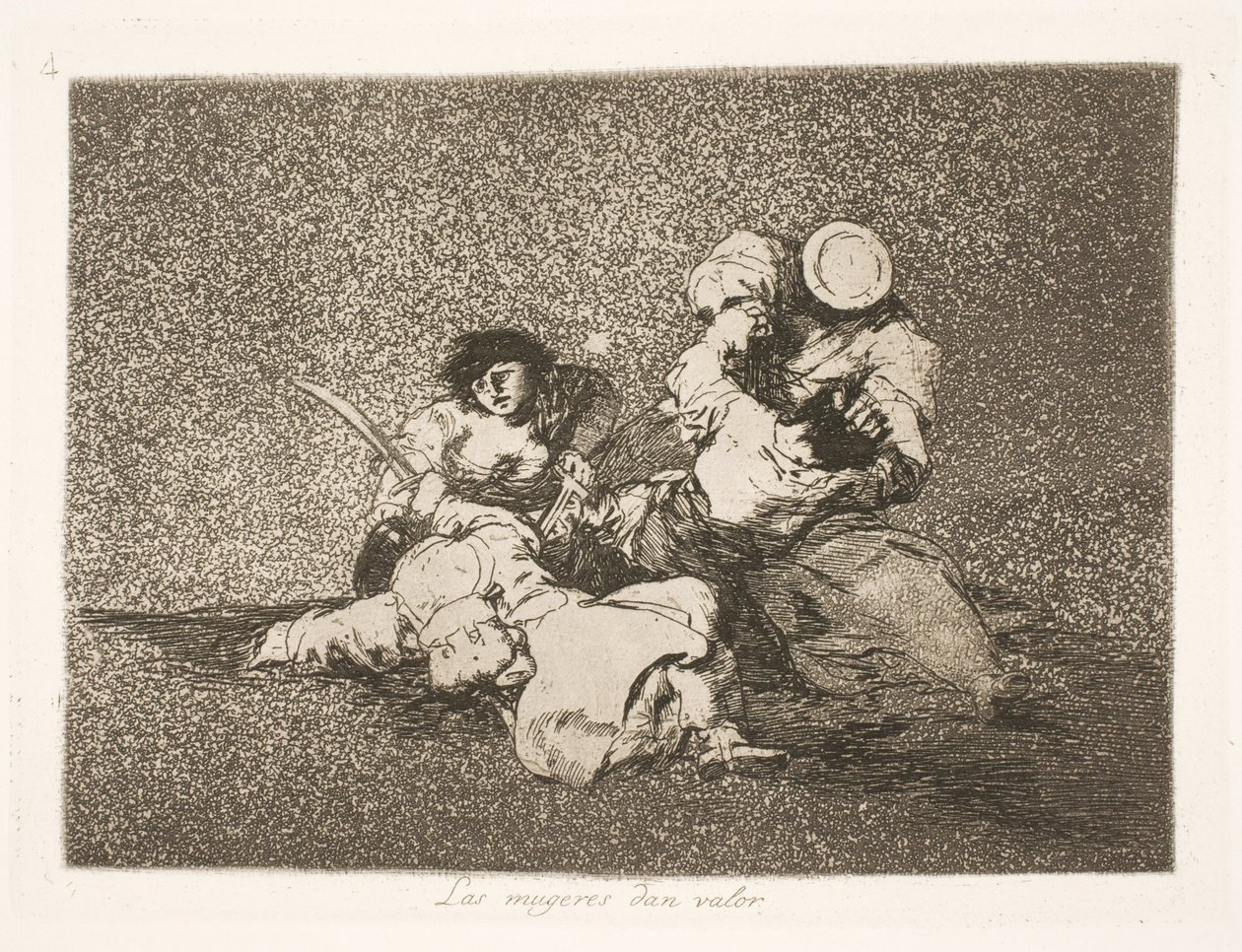 Jsou to ženy, které dodávají odvahu (4) od Francisco de Goya