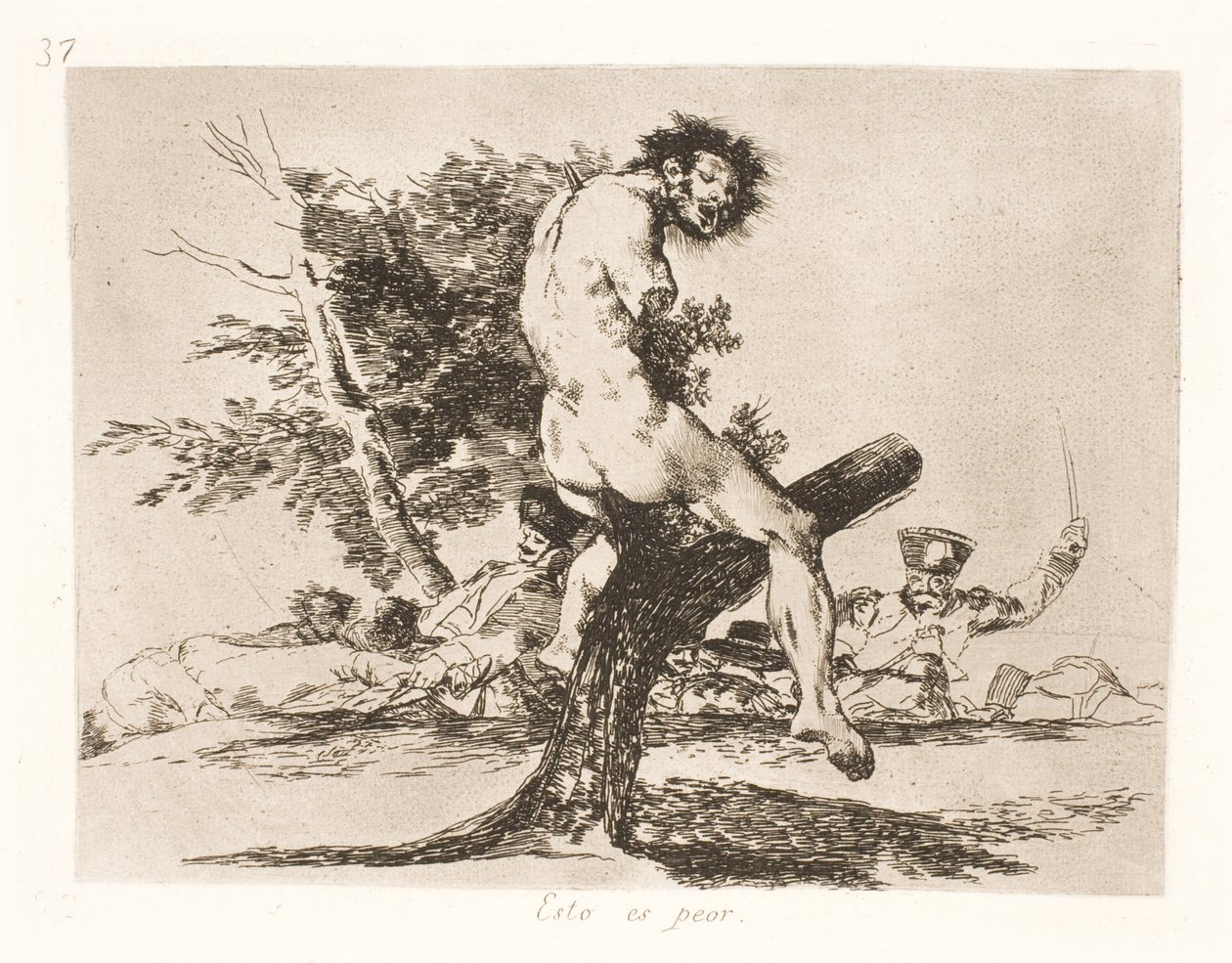 To je horší (37) od Francisco de Goya