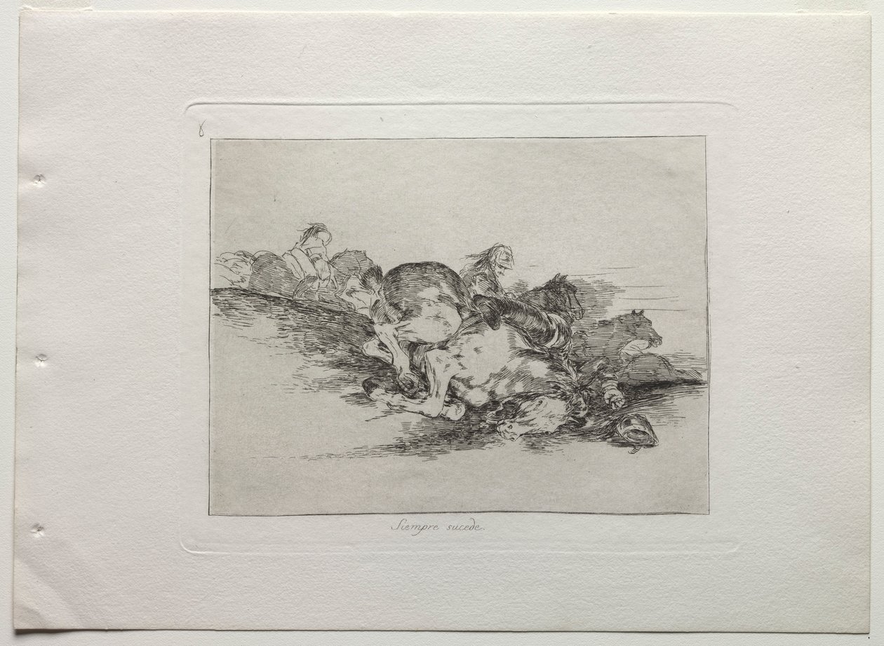 Válečné katastrofy: Vždy se to stane, 1810-1820. od Francisco de Goya