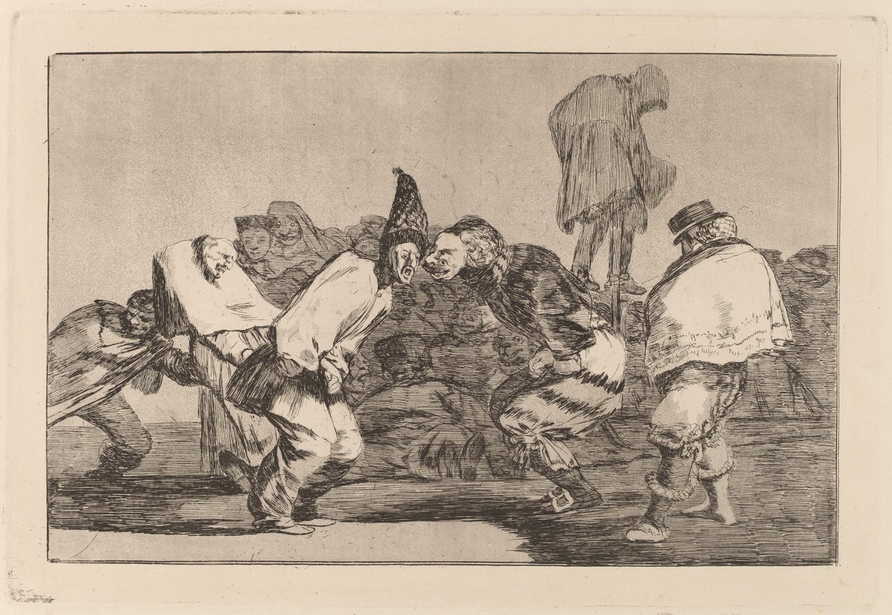 Disparate de Carnaval (Carneval Folly) od Francisco de Goya