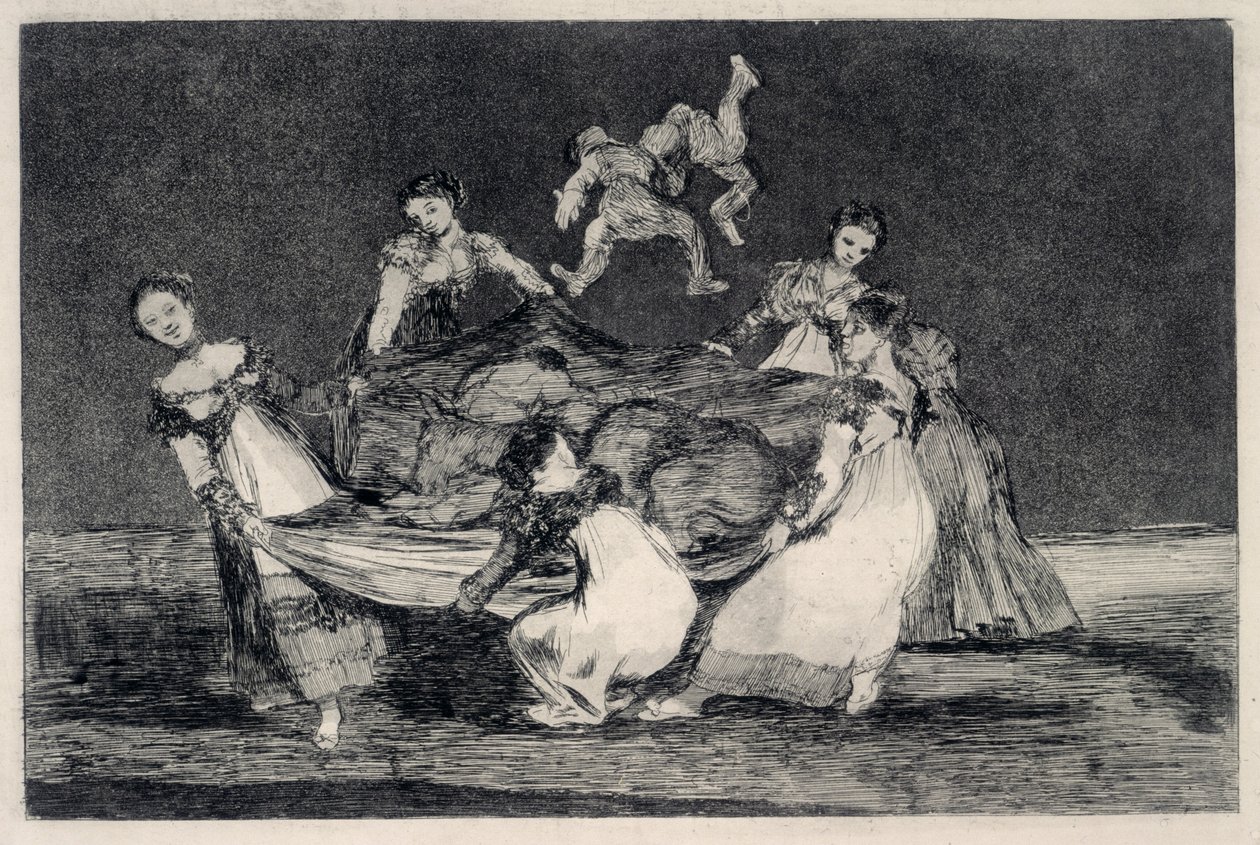 Nesourodá femenino (Feminine Folly) od Francisco de Goya