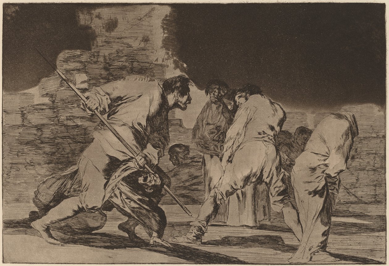 Nesourodé furioso (Furious Folly) od Francisco de Goya