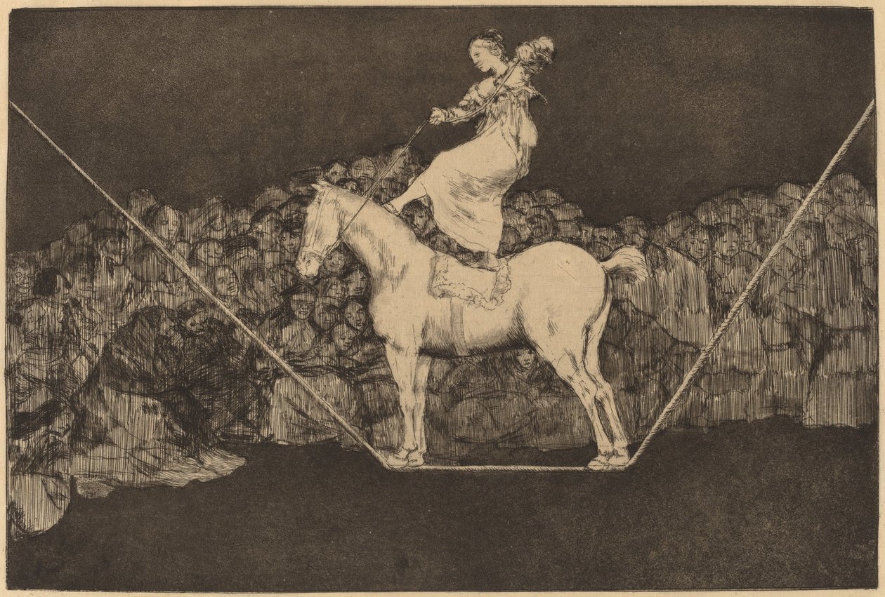 Nesourodí puntičkáři (Sure Folly) od Francisco de Goya