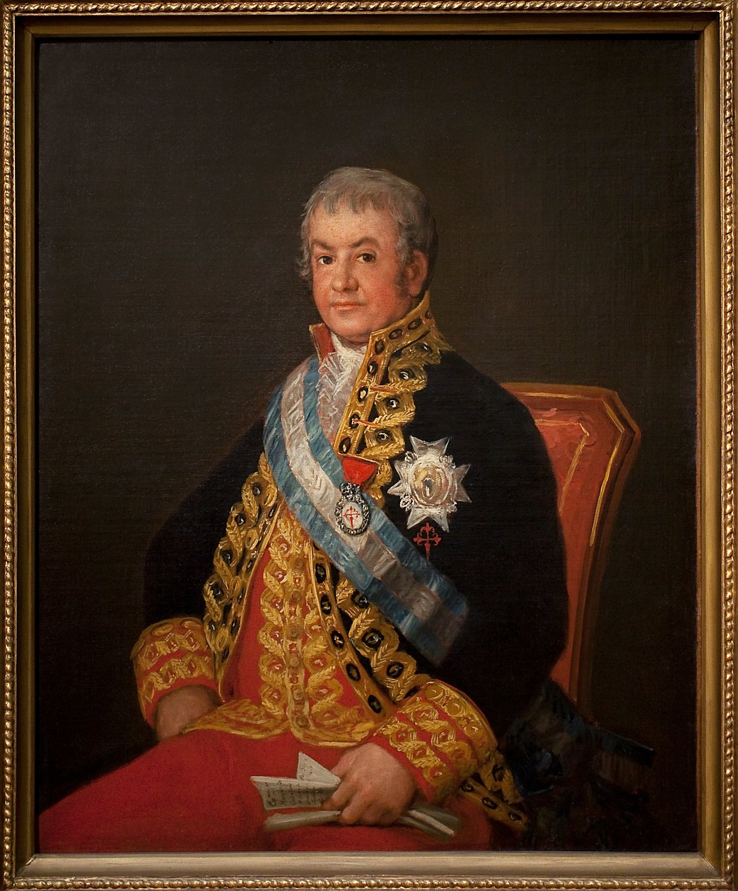 Don Jose Antonio, markýz de Caballero, 1807 od Francisco de Goya