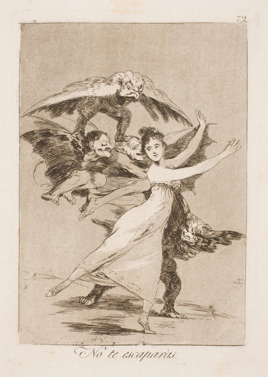Neutečeš nám od Francisco de Goya