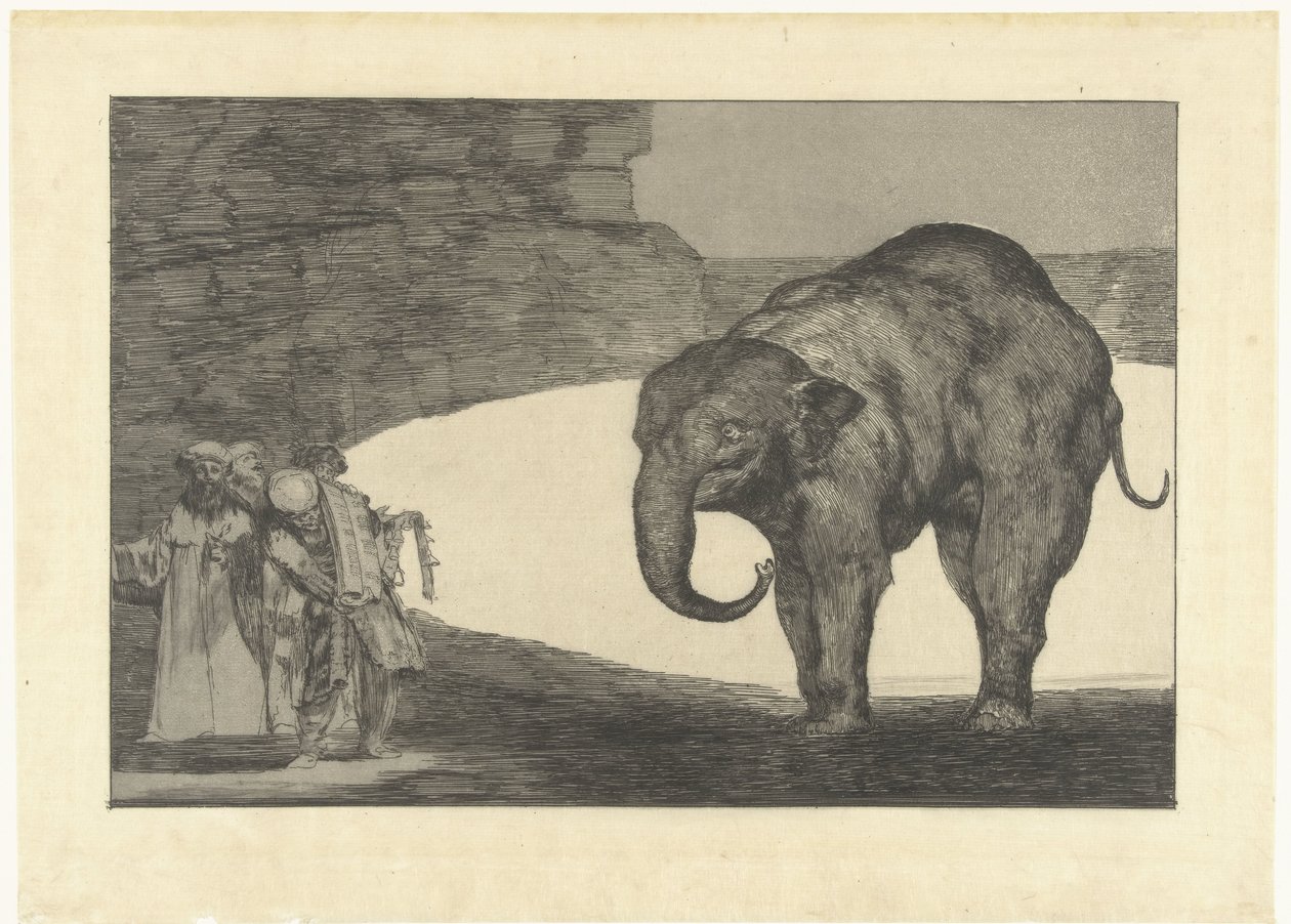 Pošetilost šelmy Znevažujte bestii Los Disparates (The follies) (název série) Los Proverbios (The Proverbs) (název série) od Francisco de Goya