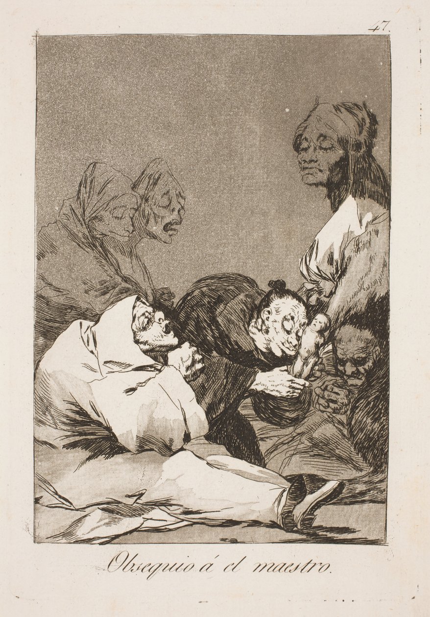 Dárek pro mistra od Francisco de Goya