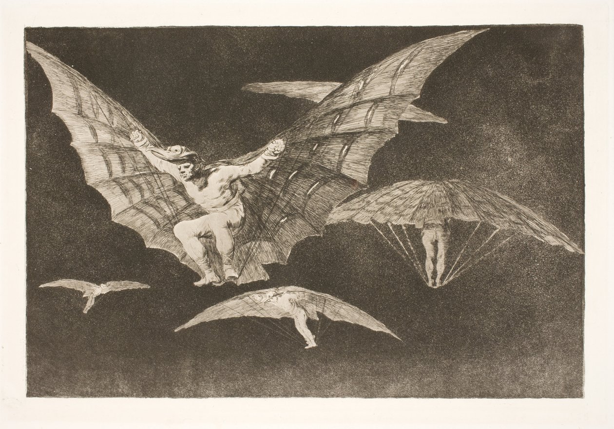 Způsob, jak létat (Kde je vůle, tam je cesta) od Francisco de Goya