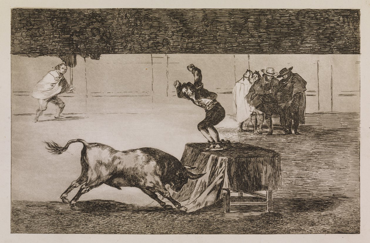Další šílený počin ve stejné aréně od Francisco de Goya