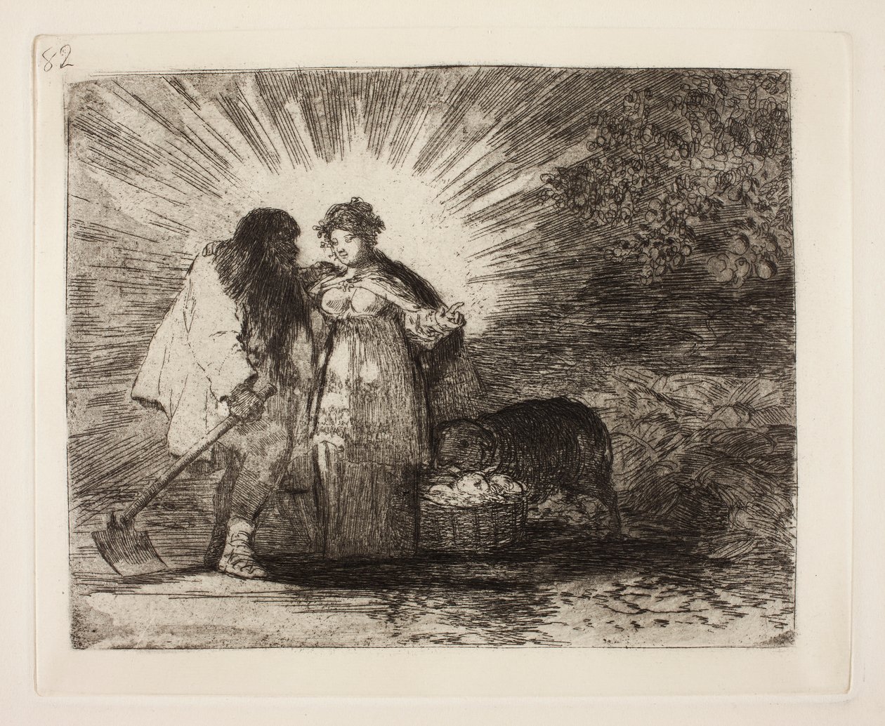 Čeština: The Disasters of War, deska č. 82 od Francisco de Goya