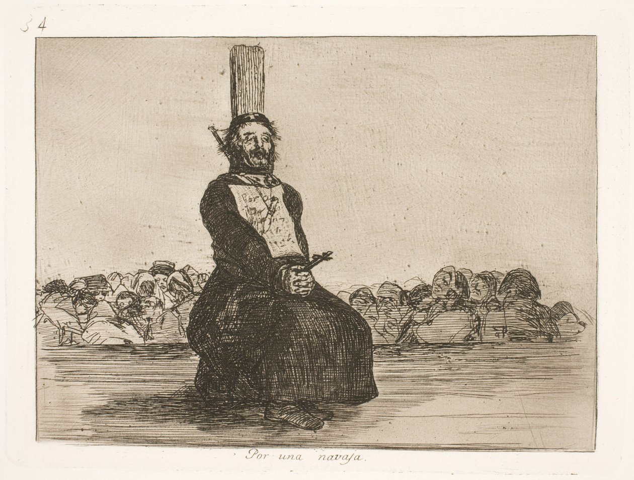 Kvůli noži (34) od Francisco de Goya