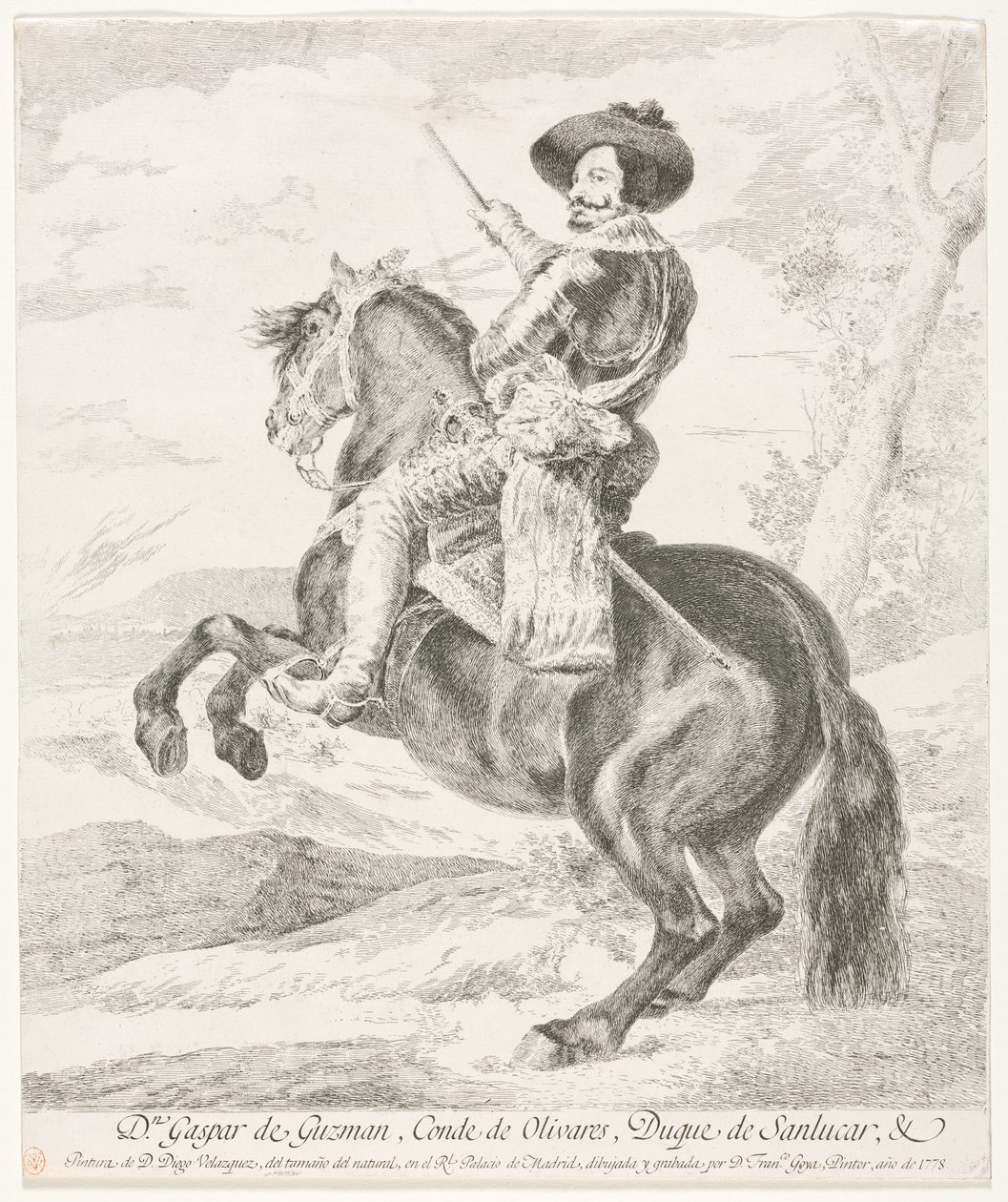Gaspar de Guzman od Francisco de Goya