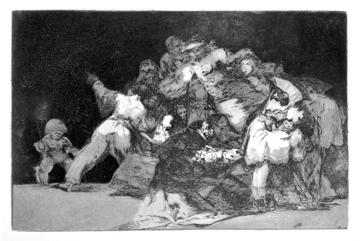 Generál Riddle, 1819-1823 od Francisco de Goya