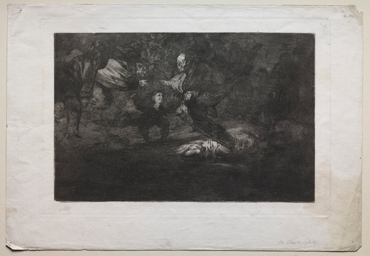Bůh je stvořil a oni se spojili. od Francisco de Goya