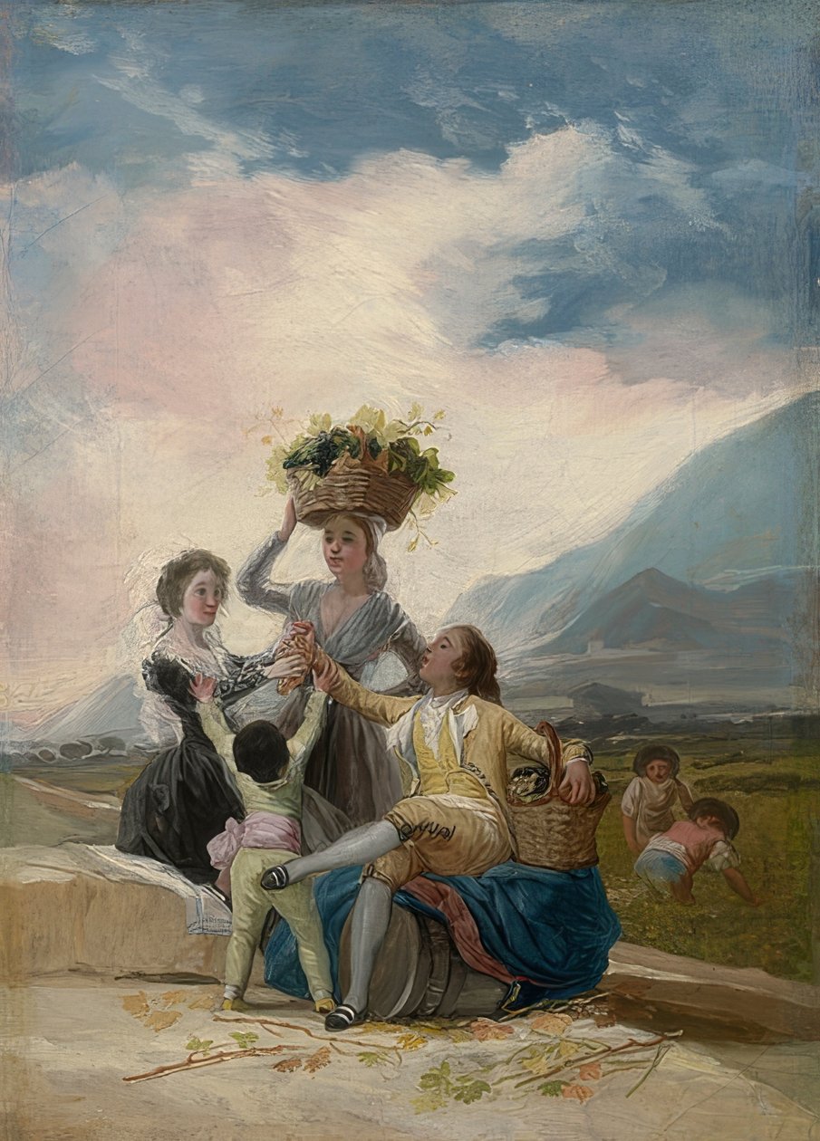 Herbst. 1786 od Francisco de Goya