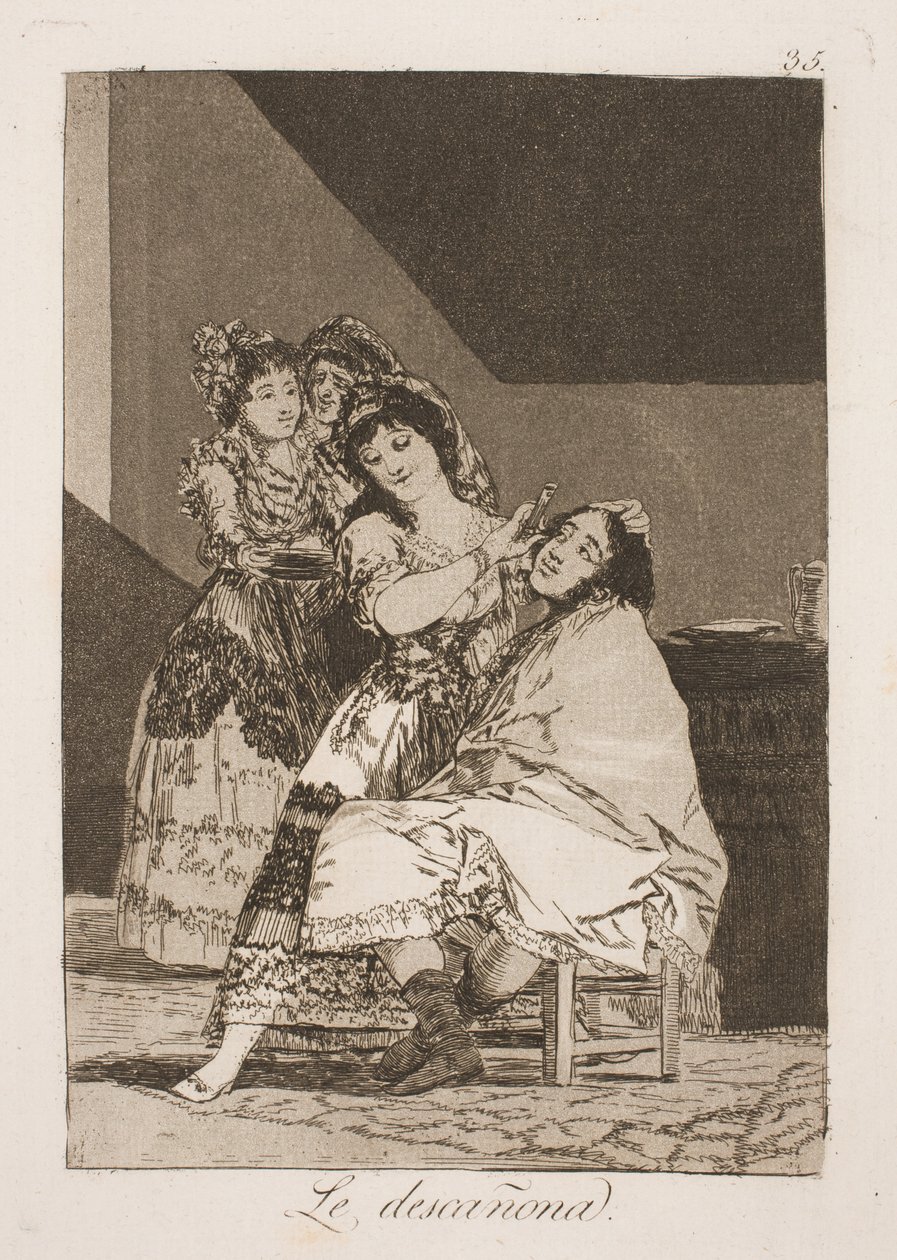Stahuje ho z kůže od Francisco de Goya