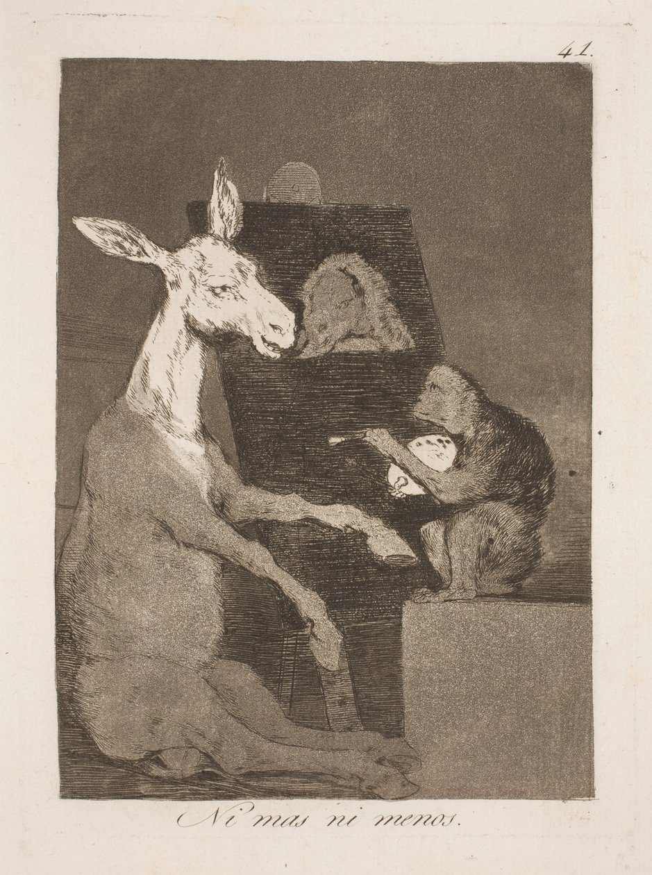 Ani více, ani méně od Francisco de Goya