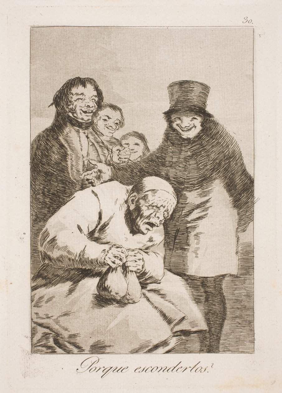 Proč je zachraňovat? od Francisco de Goya