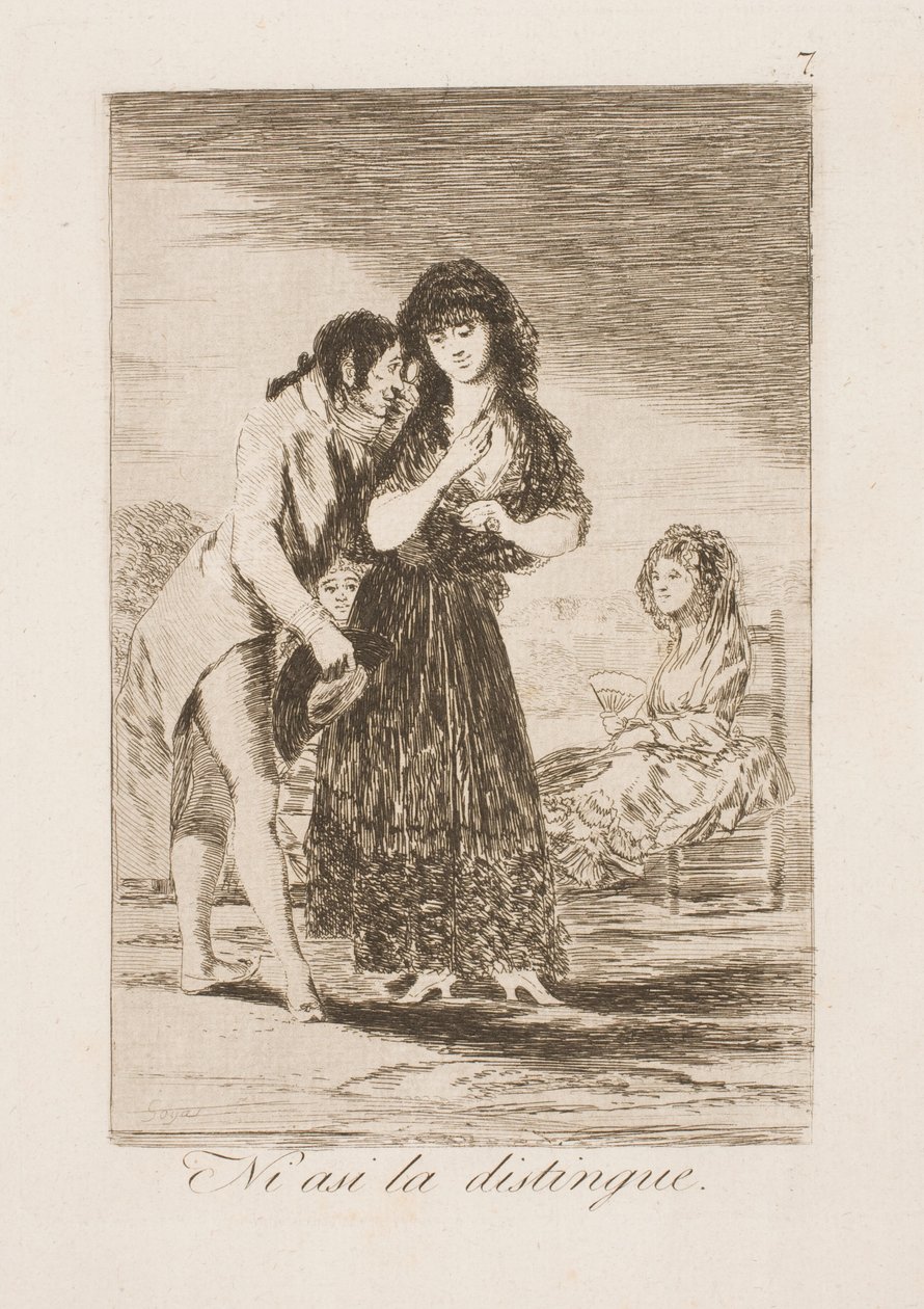 Ani tímto způsobem ji nezná od Francisco de Goya