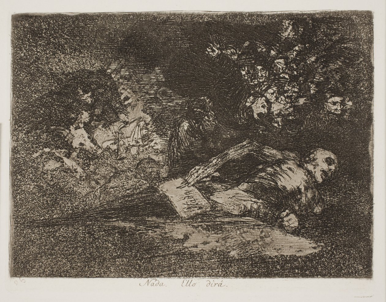 Nic! Sám to říká (69) od Francisco de Goya