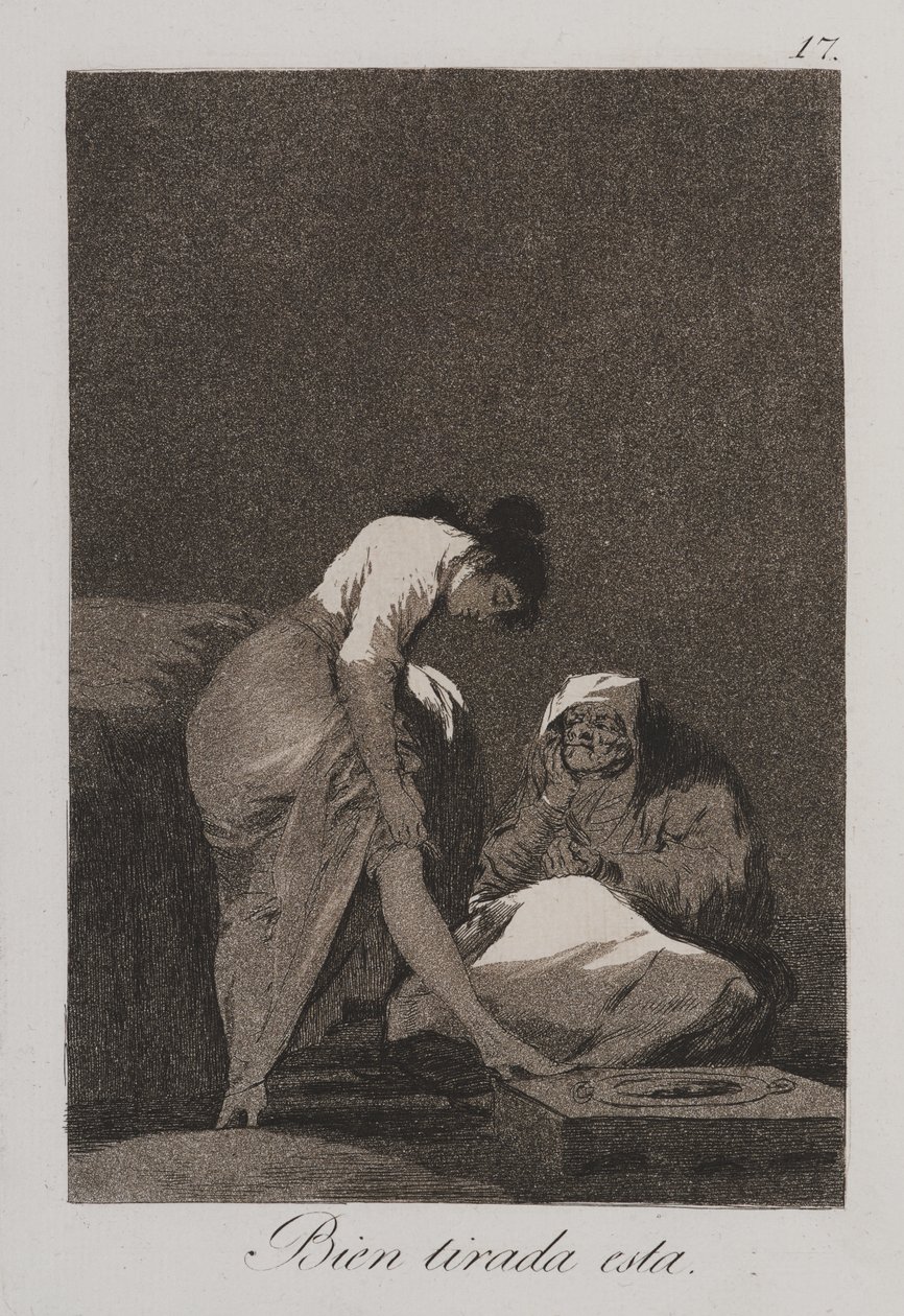 Je pěkně natažený od Francisco de Goya
