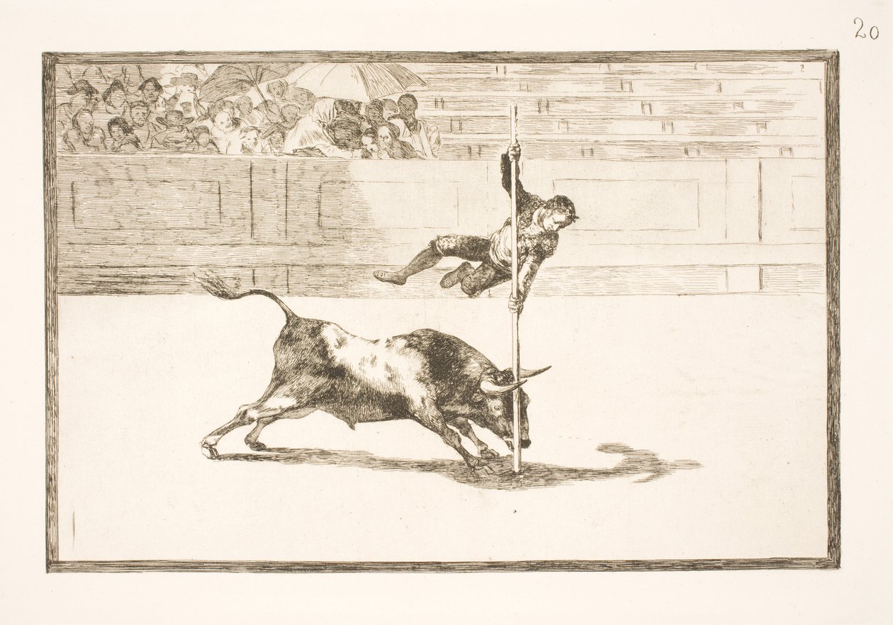 Hbitost a odvaha Juanita Apiñaniho v madridské aréně od Francisco de Goya