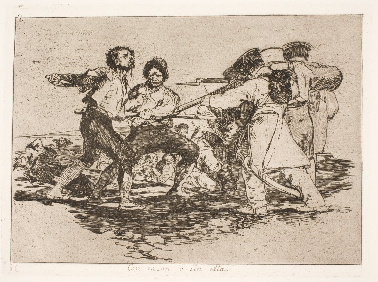 Hrůzy války od Francisco de Goya