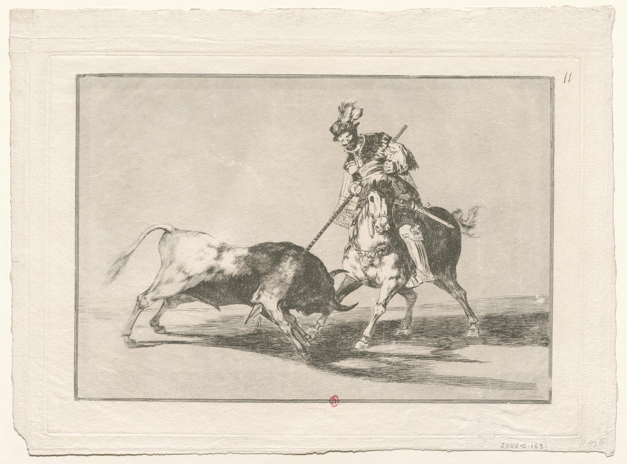 Tauromachie, č. 11 od Francisco de Goya
