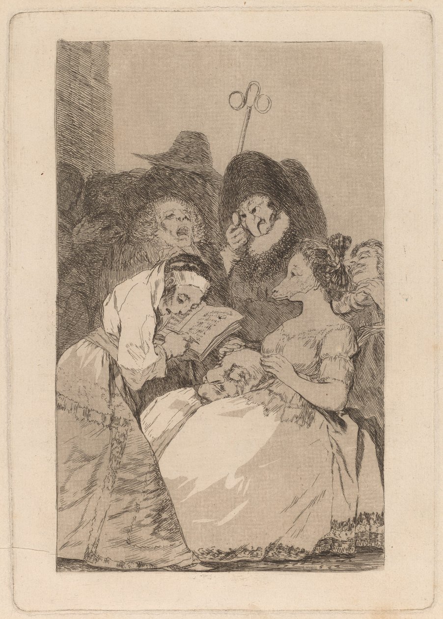 The Filiation (The Filiation) od Francisco de Goya