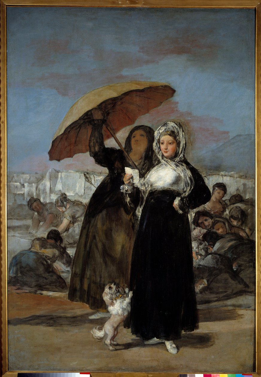 Dopis aneb mladý Obraz Francisca de Goyi (1746-1828) 1814 Sun. 1,81x1,25 m Lille, Muzeum výtvarných umění od Francisco de Goya