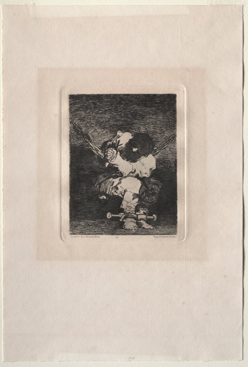 Malý vězeň, 1867. od Francisco de Goya