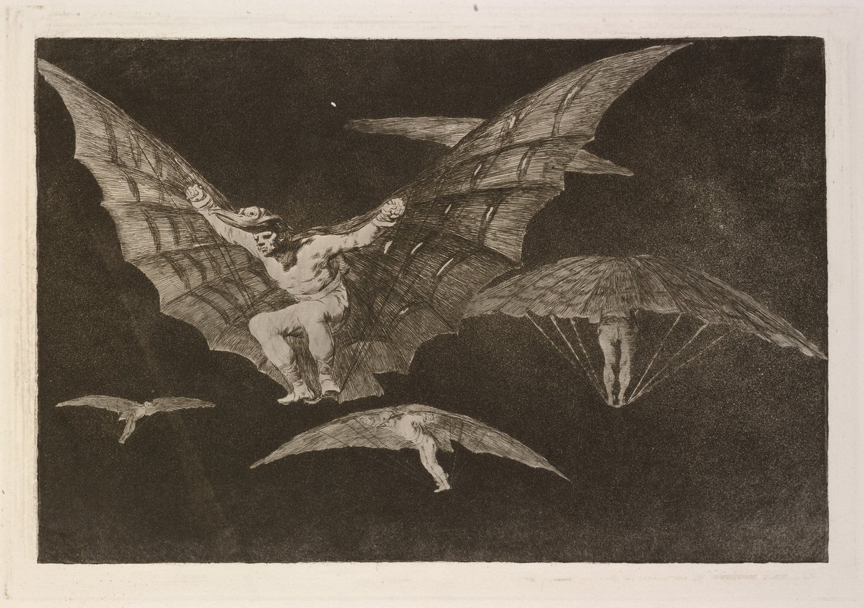 Modo de volar (Způsob létání) od Francisco de Goya