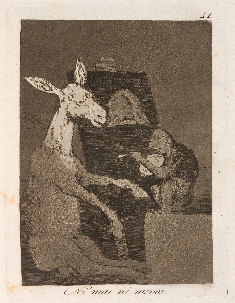 Ani Více ani Méně od Francisco de Goya