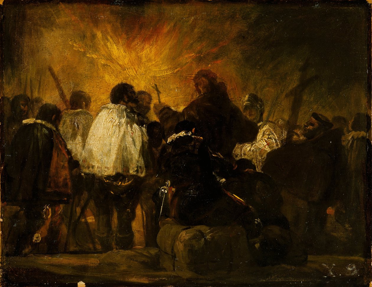 Noc inkvizice od Francisco de Goya