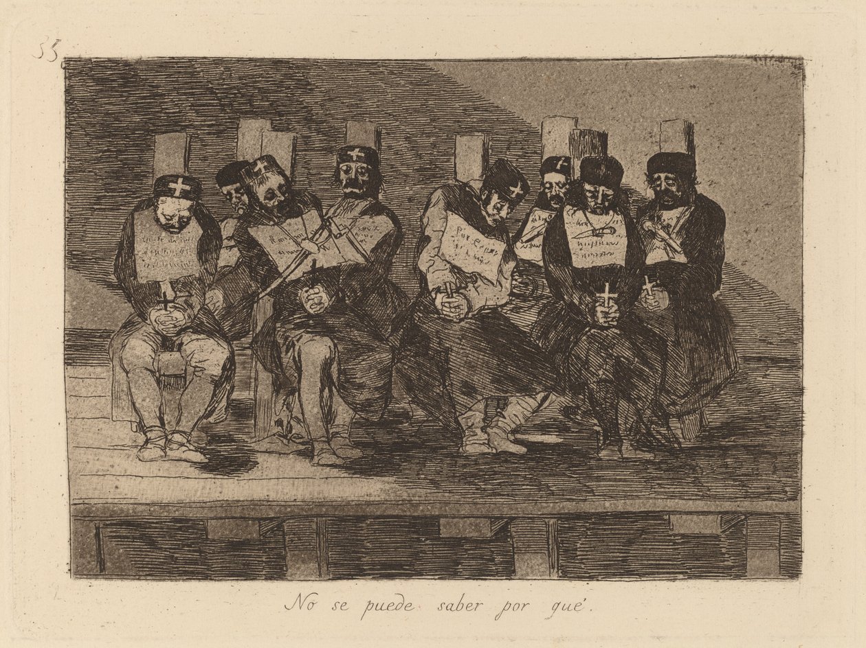 Nemůžu říct proč (Jeden nemůže říct proč) od Francisco de Goya
