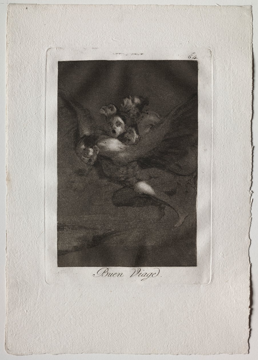 Eighty Caprices: Bon Voyage, 1793-1798. od Francisco de Goya