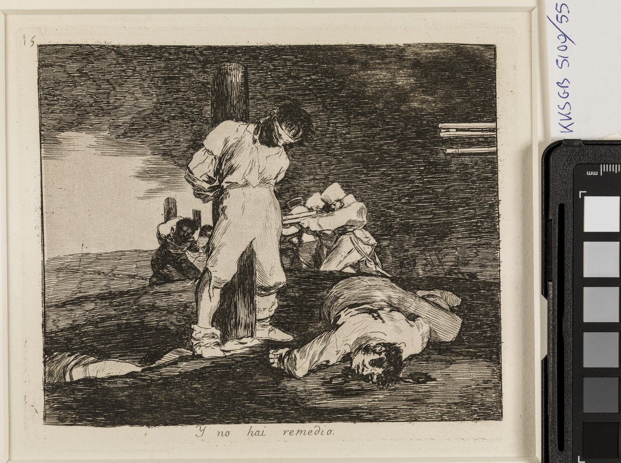 A není co dělat (15) od Francisco de Goya