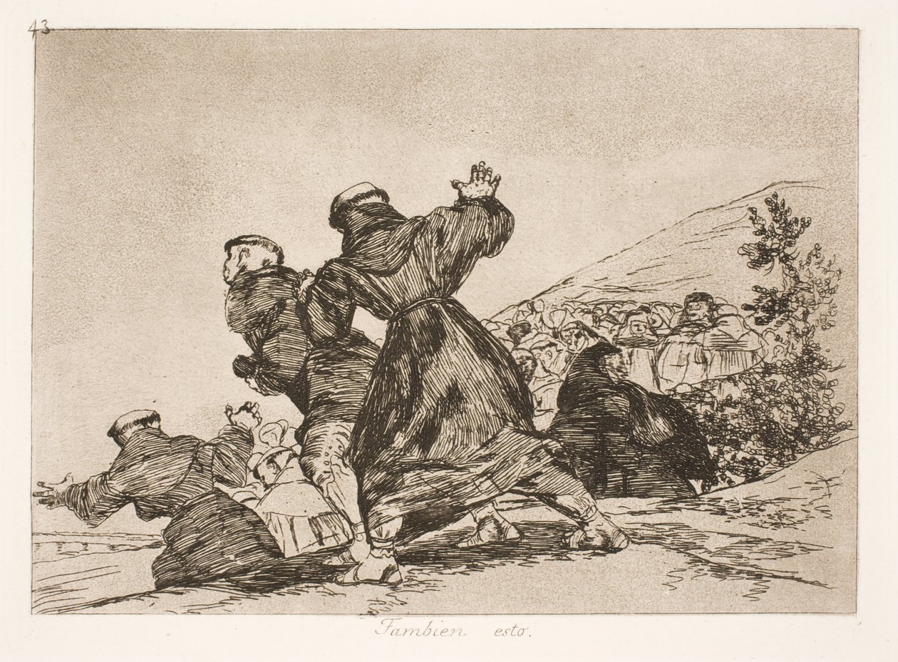Také toto (43) od Francisco de Goya