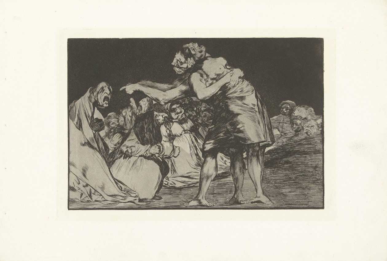 Neuspořádaná pošetilost Nesourodá porucha Los Disparates (The follies) (název série) Los Proverbios (The Proverbs) (název série) od Francisco de Goya