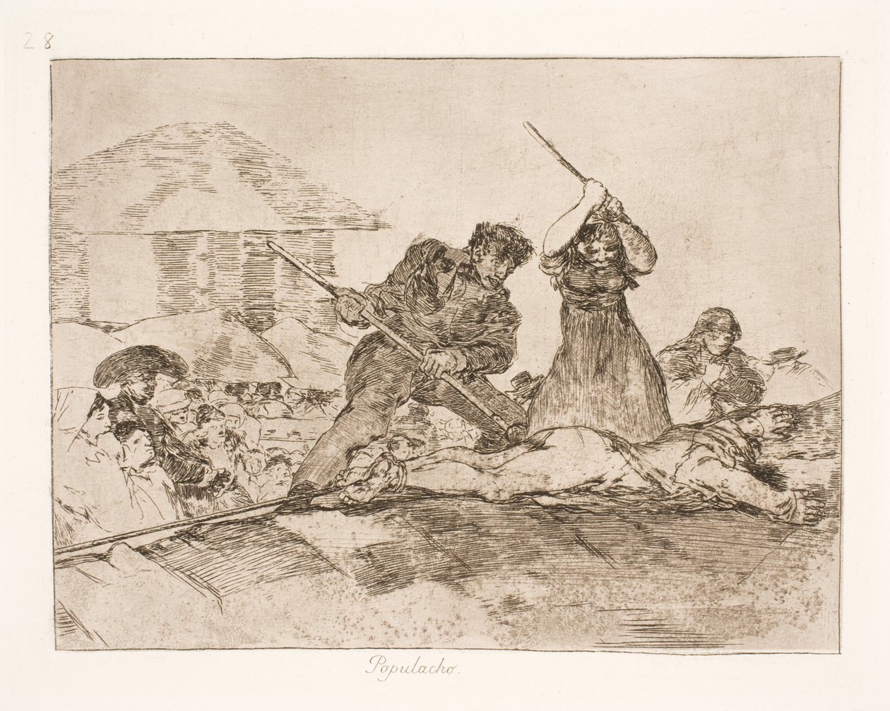 Mob (28) od Francisco de Goya