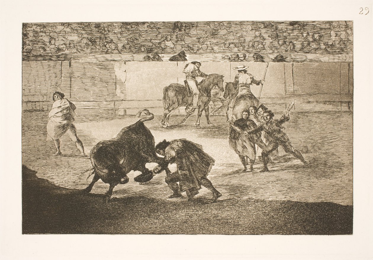 Pepe Illo provádí "recorte" od Francisco de Goya