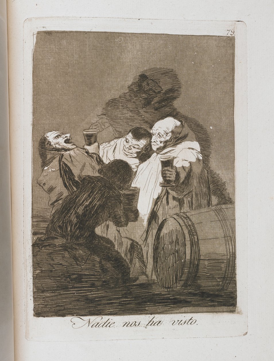 Deska z Los Caprichos, 1797-1798 od Francisco de Goya