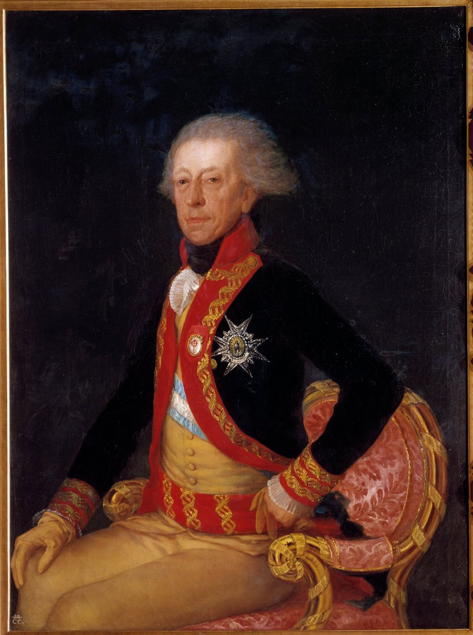 Portrét generála Dona Antonia Ricardose Obraz Francisco de Goya (1746-1828) 18. století Sun. 1,12 X 0,84 m Madrid, Musee du Prado od Francisco de Goya
